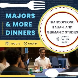 FIGS Majors Dinners Undergraduate