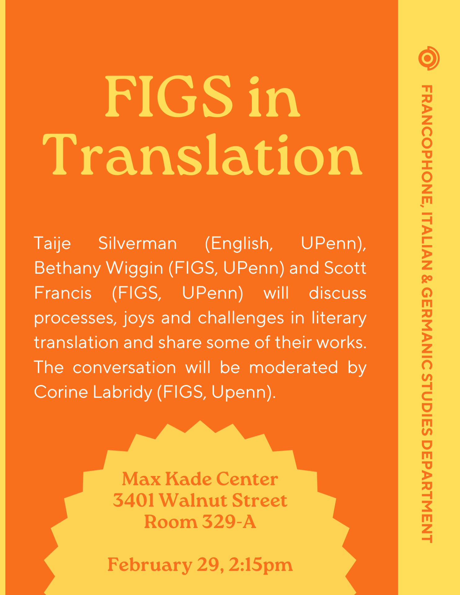 FIGS in Translation poster